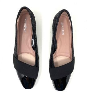 Beautifeel Paisley Black Leopard Print Suede